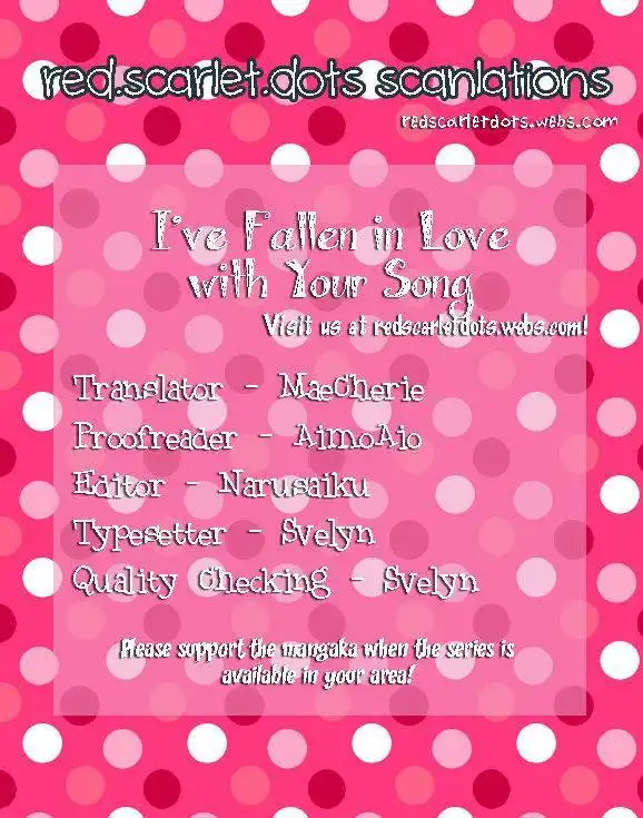 Falling In Love With Your Love Song Chapter 1 33